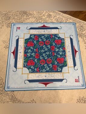 OMM Liberty Mahjong Mat Floral l